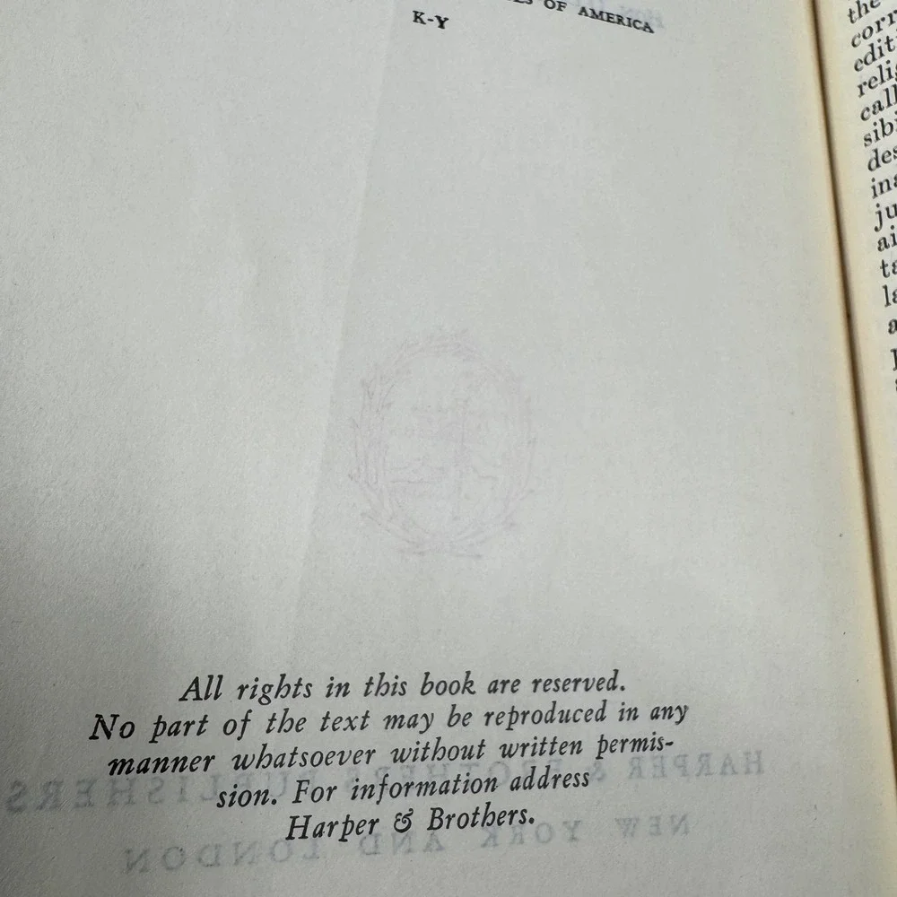 Harper & Brothers The Bible James Moffatt‎ Translation 1935 Black Good Hardcover